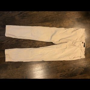American Eagle Light Khaki Slim Pants